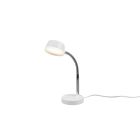 Bijela lampica moderna, Fabio, 4,5 W, LED 3000 K, s prekidačem