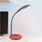 Antracit lampica moderna, Zetan, 3 W, LED RGBW, s dodirnim prigušivačem