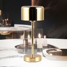 Mjeda punjiva stolna lampa moderna, Dustin, 1 W, LED 3000 K, s dodirnim prigušivačem