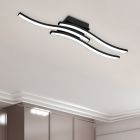Crna plafonjera moderna, Go, 5 W, LED 3000 K