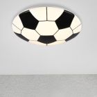 Bijela stropna lampa za dječju sobu moderna, Fabiola, 12 W, LED 3000 K