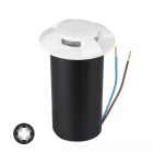 Moderna ugradna podna lampa bijela, Marcus, 1 W, LED 3000 K, IP67