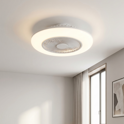 Moderni stropni ventilator sivi, Hale, 40W, 3000K LED, s daljinskim upravljačem