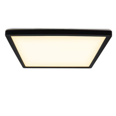 Plastična plafonjera crna, Shona, 22 W, LED 3000 K, s 3-stupanjskim prigušivanjem