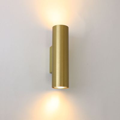 Moderna dvosmjerna zidna lampa mjeda, Nadi