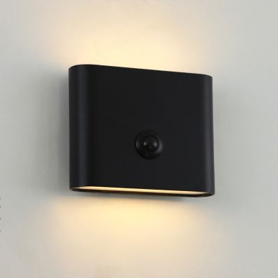 Moderna punjiva zidna lampa crna, Rodigo, 1 W, LED 3000 K, IP44