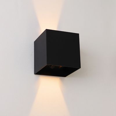 Moderna punjiva zidna lampa crna, Dion, 1 W, LED 2700 K