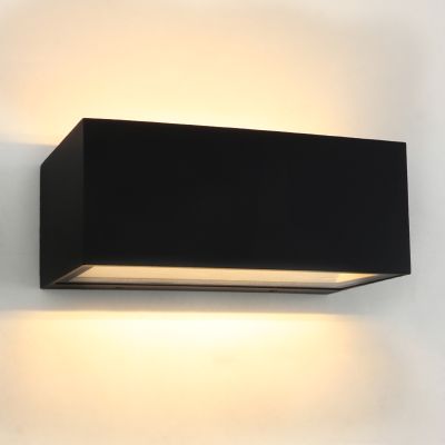 Moderna vanjska rasvjeta crna, Cailey, 10 W, LED 3000 K, IP54