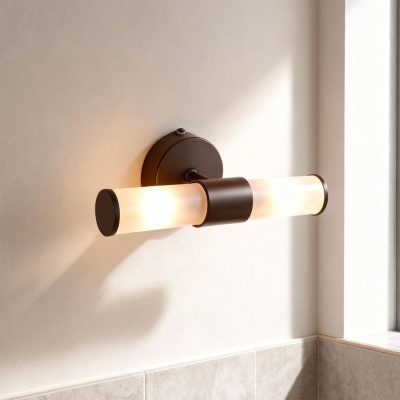 Moderna zidna lampa za kupaonicu crna, Callum, IP44