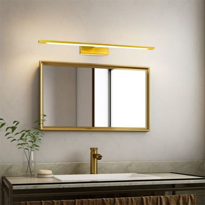 Moderno svjetlo za ogledalo zlato, Steffy, 8 W, LED 3000 K, IP44