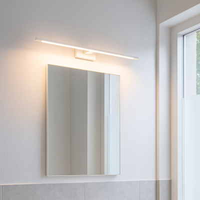 Moderno svjetlo za ogledalo bijelo, Steffy, 8 W, LED 3000 K, IP44