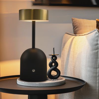 Moderna stolna lampa mjeda, Isabel, 3 W, LED 3000 K, s prekidačem