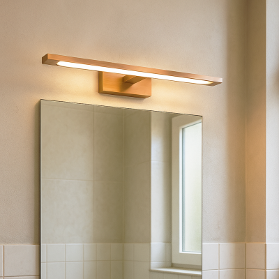 Moderna zidna lampa za kupaonicu bakrena, Steffy, 6 W, LED 2700 K, IP44