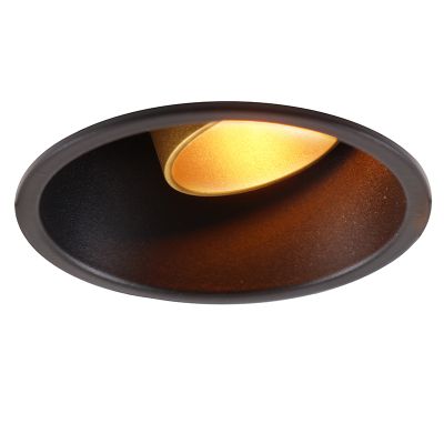 Moderna ugradbena lampa crna, Timothy