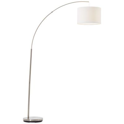 Tkaninska lukna lampa bijela, Merinde, s prekidačem
