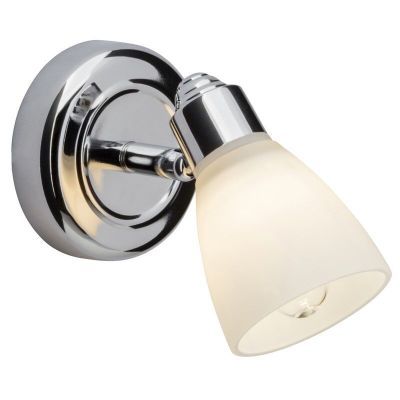 Metalni zidni reflektor krom, Josefa, IP44