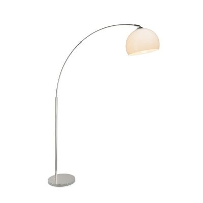 Moderna lukna lampa krom, Ariana, s prekidačem
