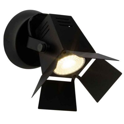 Industrijski stropni reflektor crni, Jowenna, 5 W, LED 3000 K