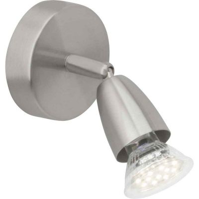 Metalna zidna lampa krom, Keysha