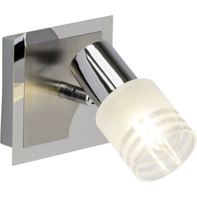 Metalna zidna lampa krom, Blake
