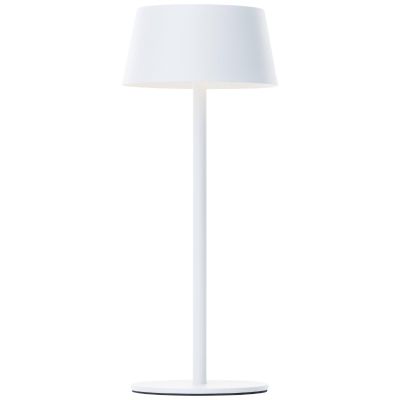 Moderna solarna vanjska zidna lampa bijela, Soumaya, 4 W, LED 3000 K, IP44, s 3-stupanjskim prigušivanjem