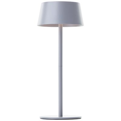 Moderna solarna vanjska zidna lampa siva, Soumaya, 4 W, LED 3000 K, IP44, s 3-stupanjskim prigušivanjem