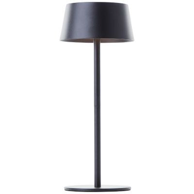 Moderna solarna vanjska zidna lampa crna, Soumaya, 4 W, LED 3000 K, IP44, s 3-stupanjskim prigušivanjem
