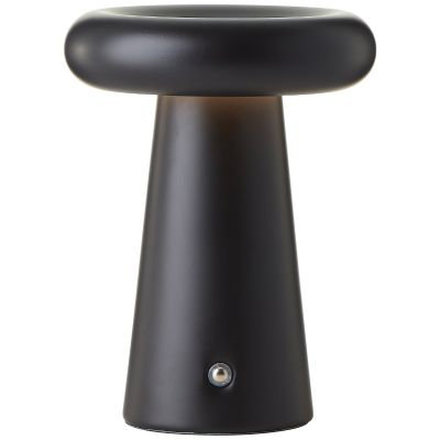 Moderna punjiva vanjska stolna lampa crna, Stig, 3 W, LED 3000 K, IP44, s 3-stupanjskim prigušivanjem
