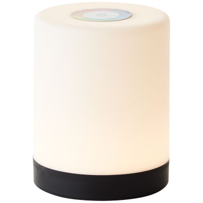 Moderna vanjska stolna lampa crna, Maezon, 1 W, LED RGBW, IP44, s dodirnim prigušivačem