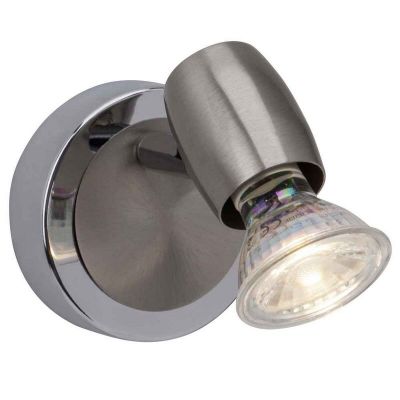 Moderna zidna lampa krom, Cherelle