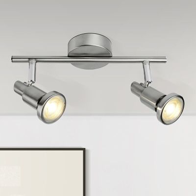 Metalni stropni reflektor krom, Robel, 7 W, LED 3000 K