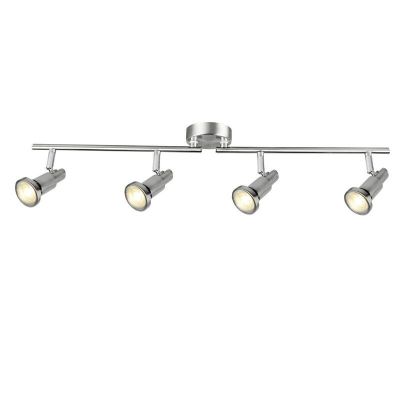 Metalni stropni reflektor krom, Robel, 7 W, LED 3000 K