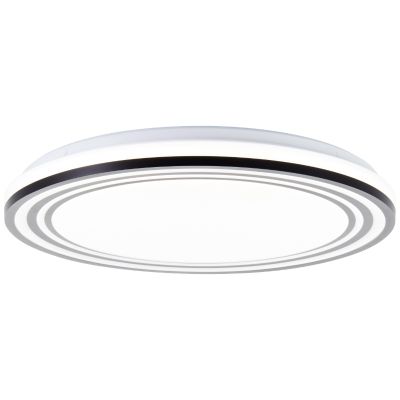 Moderna stropna rasvjeta crna, Merlijn, 36 W, LED white switch, s daljinskim upravljačem