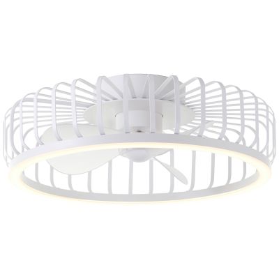 Moderni stropni ventilator bijeli, Capo, 36W, 2700K-4000K-6500K LED, s daljinskim upravljačem