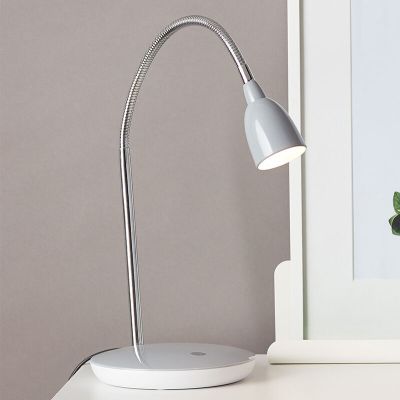 Plastična lampica siva, Kit, 3 W, LED 3000 K, s prekidačem