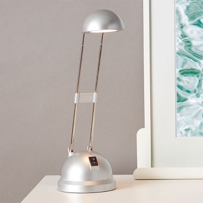 Moderna lampica siva, Louna, 6 W, LED 2700 K, s prekidačem