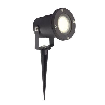 Aluminijska lampa s šiljkom crna, Shanna, IP44