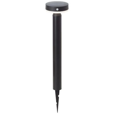 Metalni solarni rasvjetni stup crni, Kubilay, 3 W, LED 4000 K, IP44