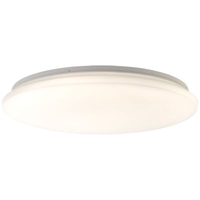 Plastična plafonjera bijela, Julie, 36 W, LED podesiv od tople do hladne bijele, s daljinskim upravljačem