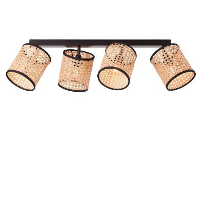 Rustikalni stropni reflektor bež, Emmelie