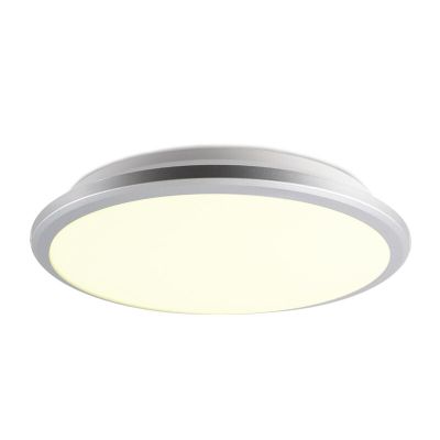 Moderna plafonjera srebrna, Joachim, 24 W, LED 3000 K