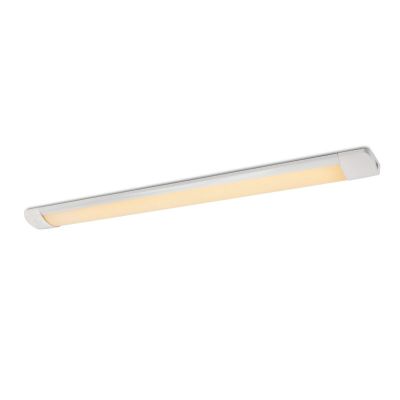 Plastična svjetlosna LED cijev 120 cm bijela, Enrique, 40 W, LED 3000 K