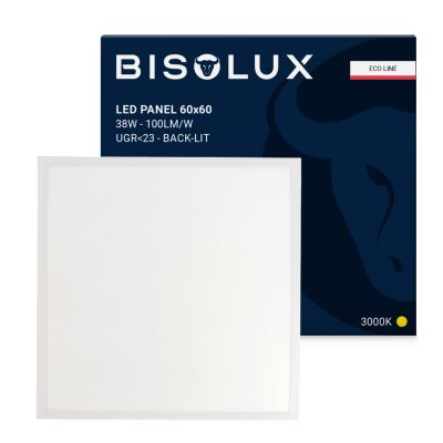LED panel 60x60 cm - 38W - 3000K - s pozadinskim osvjetljenjem