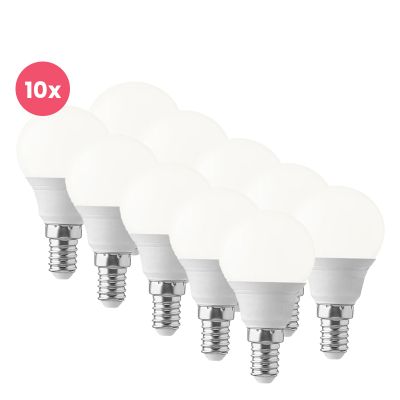 10 komada E14 LED žarulja Lasco, P45, 3W, 3000K