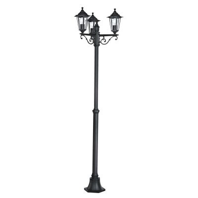 Aluminijski klasični vanjska rasvjeta crni, Alieke, IP44