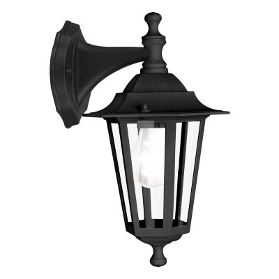 Aluminijska klasična vanjska rasvjeta crna, Alieke, IP44