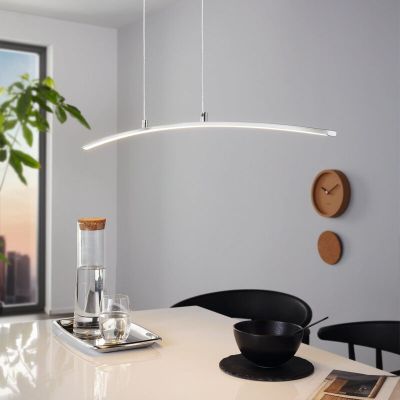 Aluminijska moderna visilica krom, Arantxa, 14 W, LED 3000 K
