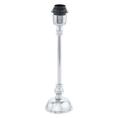 Aluminijska vintage stolna lampa bez sjenila nikalna, Mason, s prekidačem