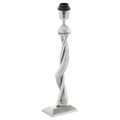 Aluminijska moderna stolna lampa bez sjenila nikalna, Mason, s prekidačem
