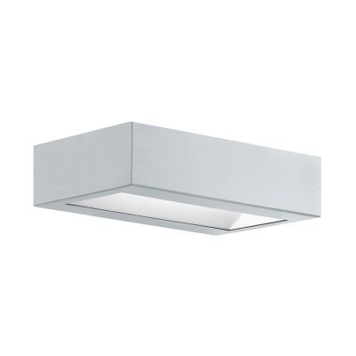 Nehrđajuća Čelična moderna vanjska rasvjeta srebrna, Simen, 4 W, LED 3000 K, IP44